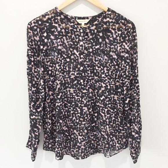 Rebecca Taylor Silk Blend Top - Picture 1 of 4